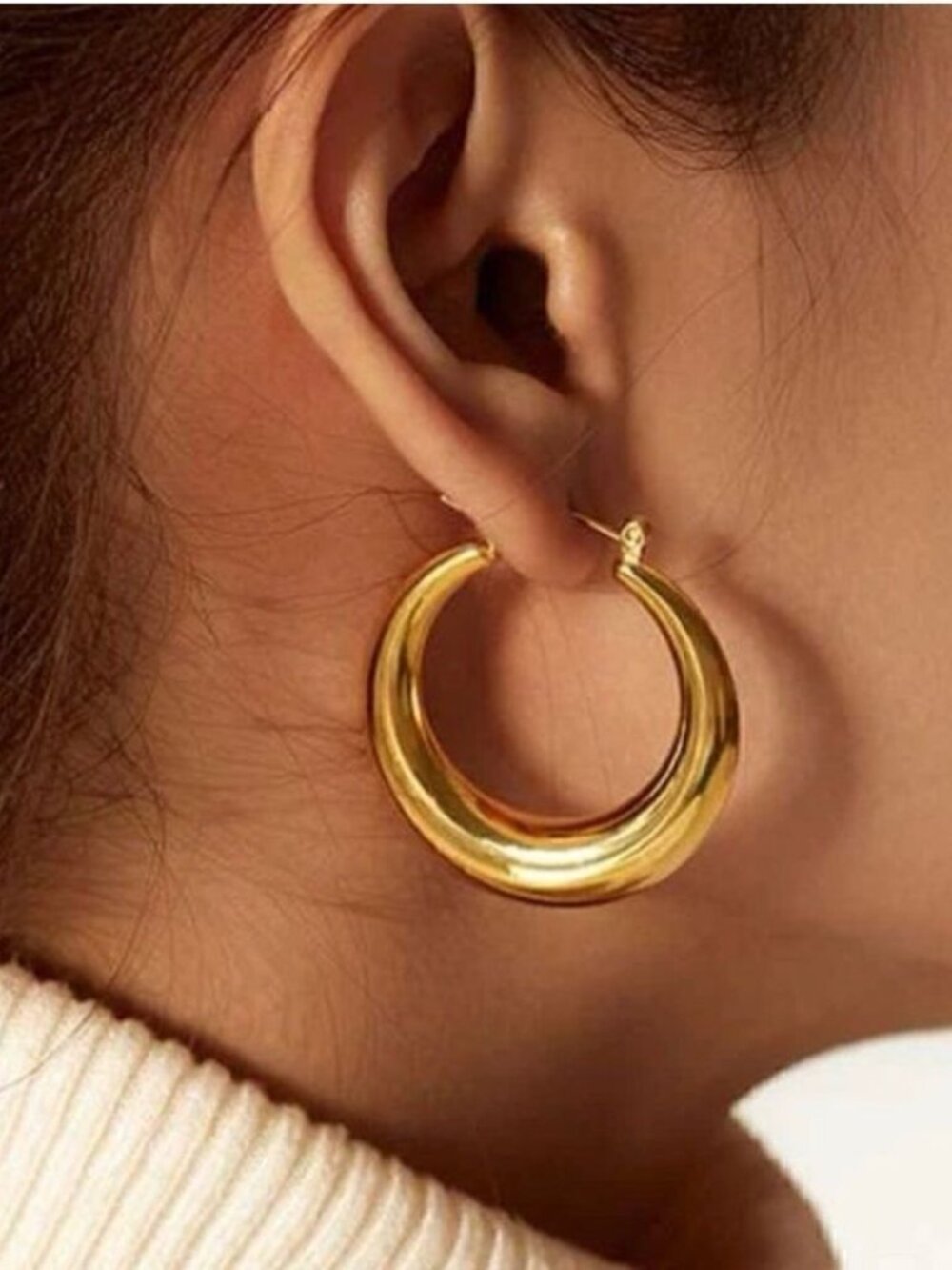 Minimalisthoopcuffearrings427